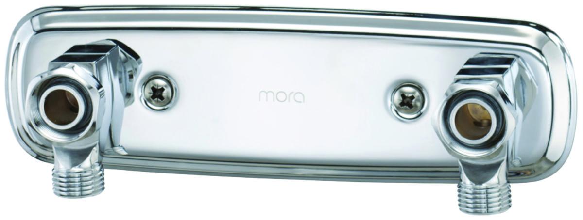 Blandarfästen  Morafix 160 c/c, rund modell, Mora - BLANDARFÄSTE 160 C/C VK MA 630229