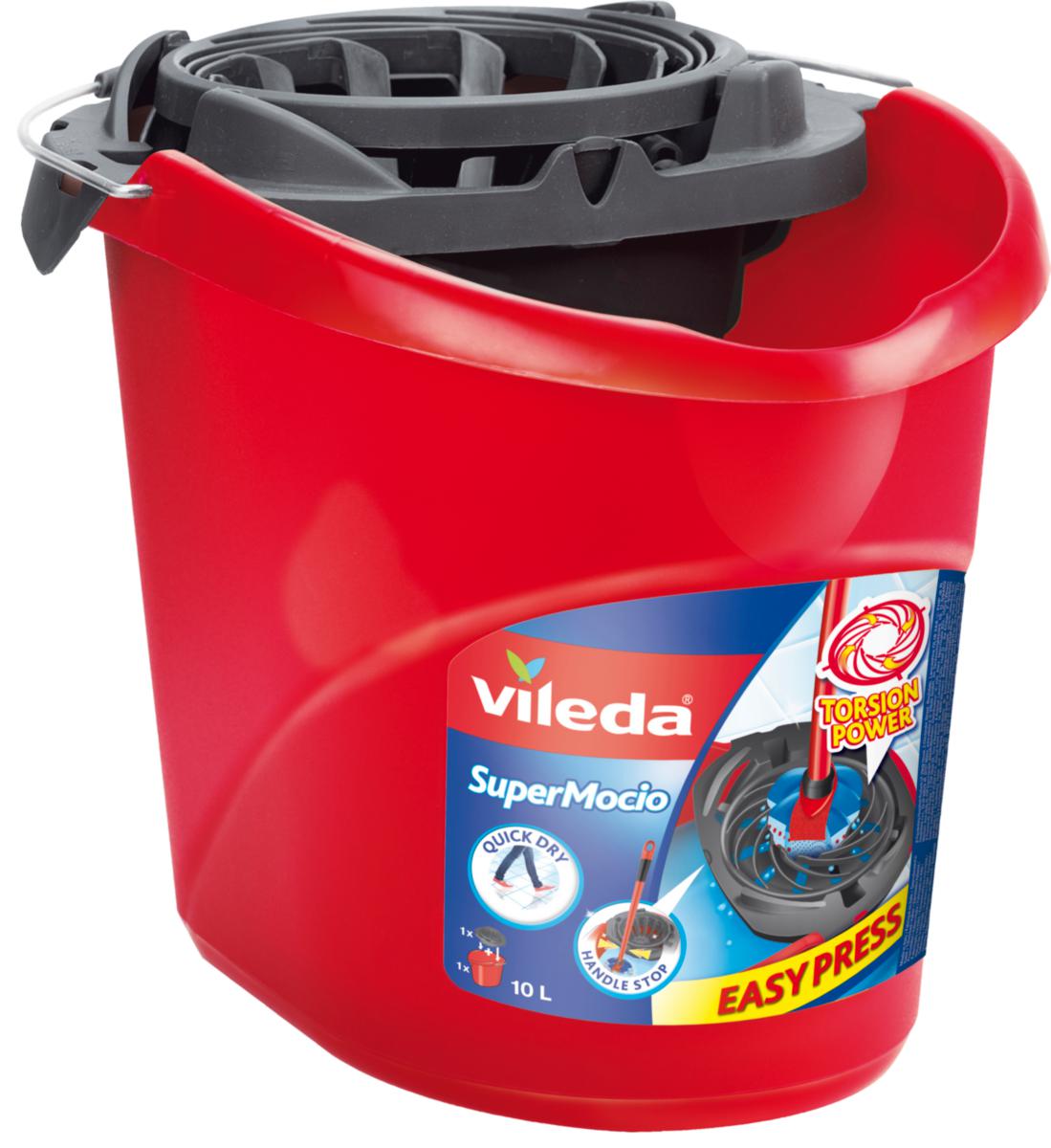 Hink med urvridare, SuperMocio, Vileda - HINK M URVRIDARE SUPER MOCIO VILEDA