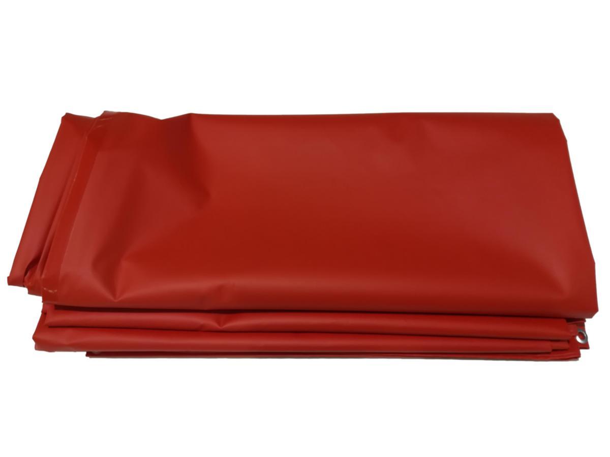 Presenning PVC Proffs 530g - PRESENNING PVC PROFFS 530G RÖD 6X4M