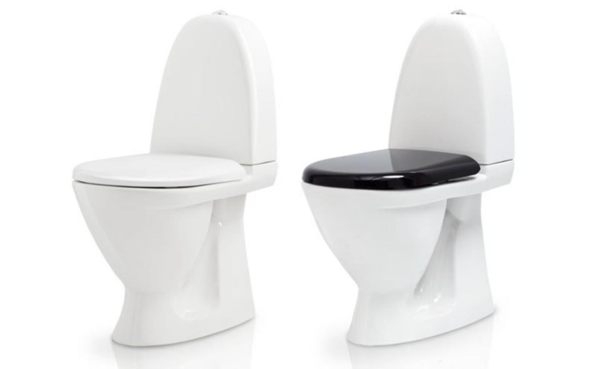 WC-sits Soft-close, Svedbergs - SVEDBERGS WC-SITS VIT 90141 SOFT-CLOSE TILL 9082