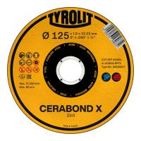 Kapskiva Tyrolit Premium Cerabond X 2in1