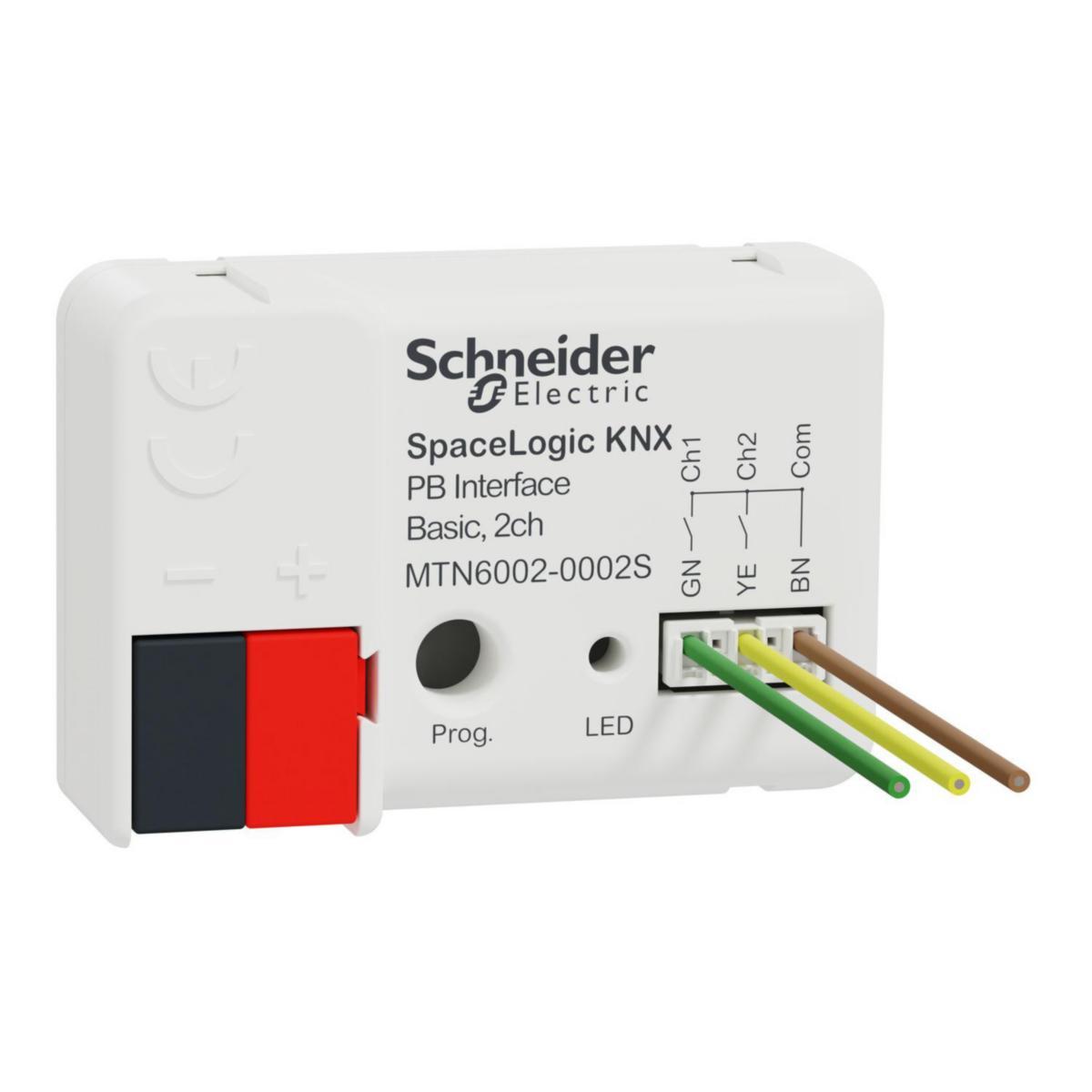 Tryckknappsgränssnitt Basic - TRYCKKNAPPSGRÄNSSNITT 2-K MTN6002-0002S