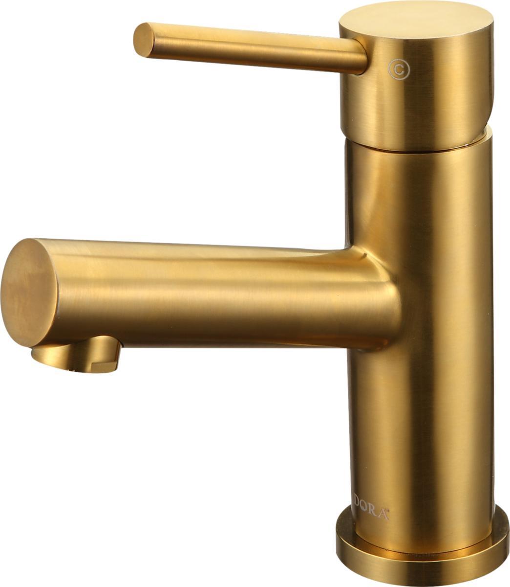1-greppsblandare för tvättställ, Imperia, ADORA® - TVÄTTSTÄLLSBL ADORA G-BRUSHED M POPUP VENT 12807.41 IMPERIA