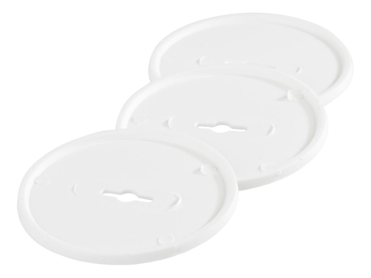 Plastbricka K - ISOLERBRICKA VIT 60MM PLASTBRICKA K 500/FP