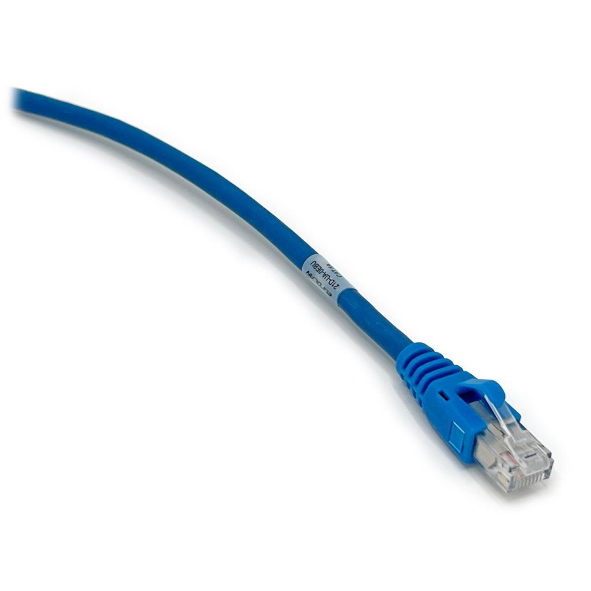 Patchkablage oskärmat Cat6A UTP Blå - PATCH RJ45-RJ45 C6A UTP 0.5 BU 21D-UA-0EBU
