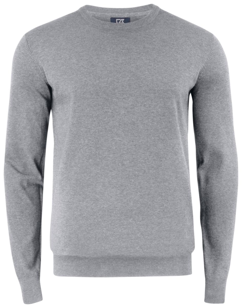 Tröja Cutter & Buck Oakville Crewneck - TRÖJA C&B OAKVILLE 355416 CREWNECK GRÅMEL. STL S