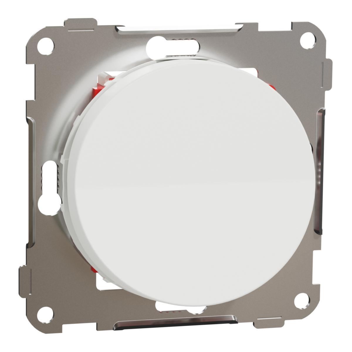 Strömställare, Elko One, skruvanslutning - STRÖMSTÄLLARE ELKO ONE TRAPP SKRUV INFÄLLD IP21 RENVIT