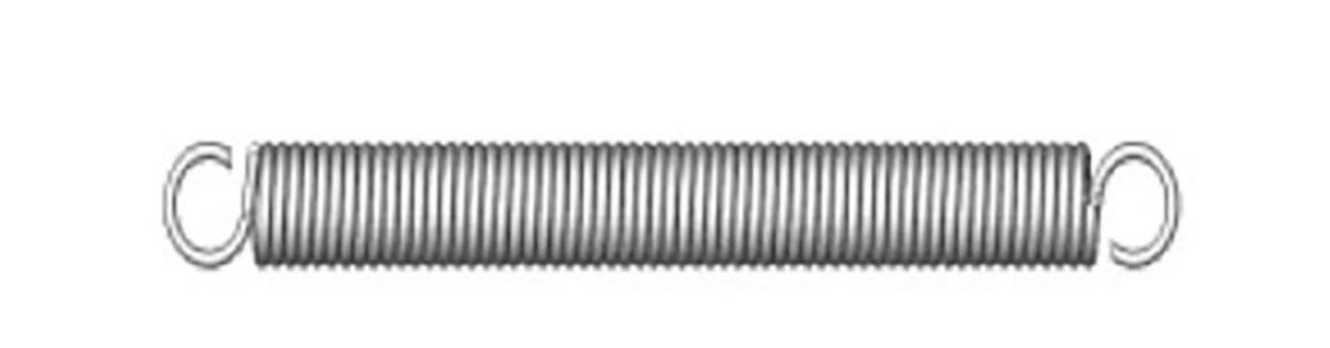 Linnödstoppsfjäder 220 mm - LINNÖDSTOPPSFJÄDER 220MM SPRING, 220MM, SS