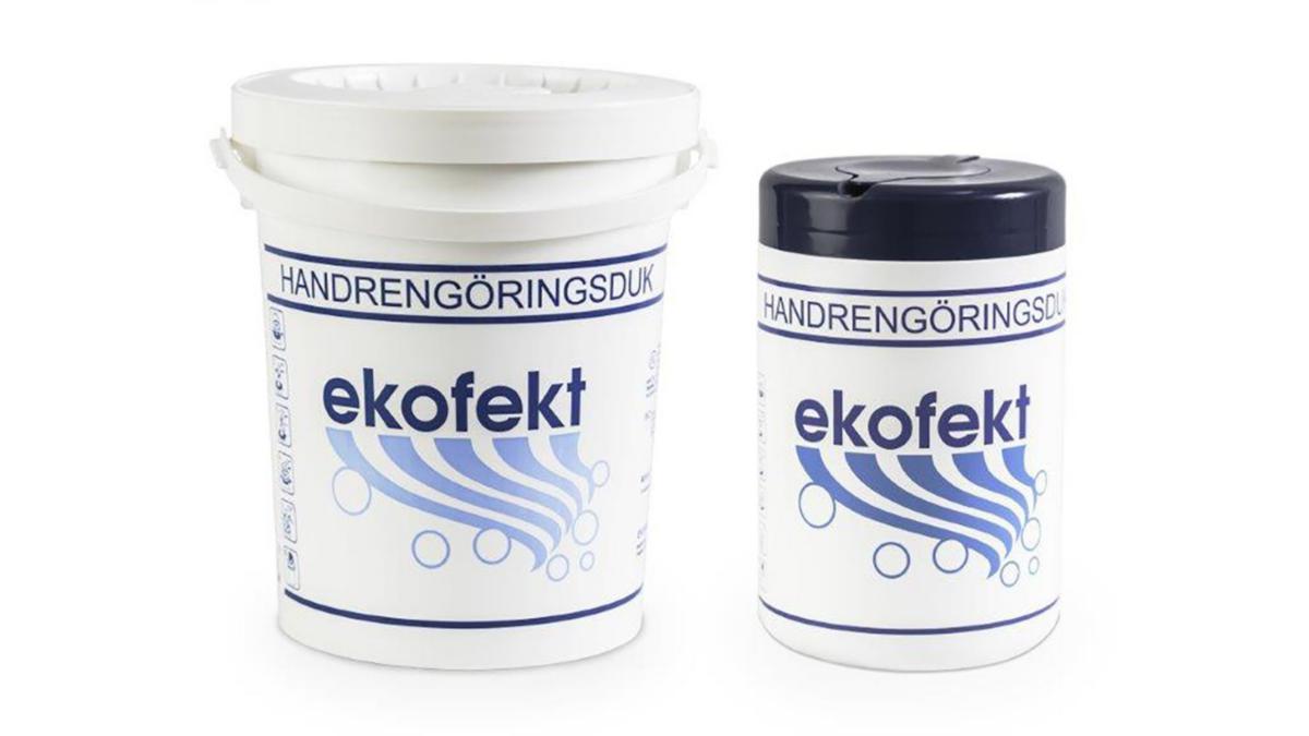 Rengöringsservetter Ekofekt - HANDRENGÖRINGSDUK EKOFEKT 27X31 CM, 72ST/BURK