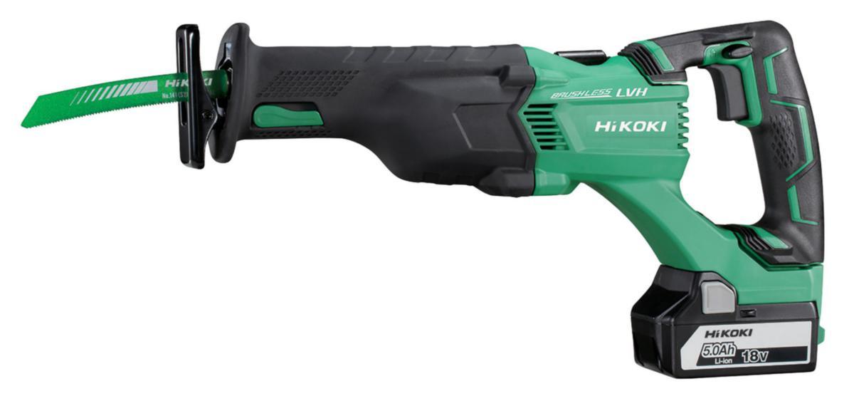 Tigersåg HiKOKI CR18DBL - TIGERSÅG HIKOKI 18V CR18DBL 2X5.0AH OCH LADDARE