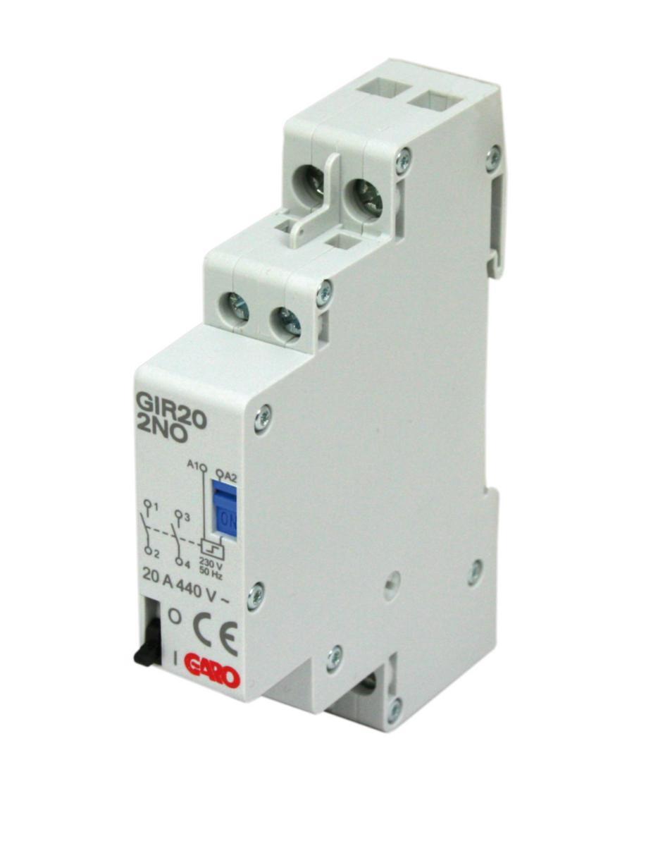 Impulsrelä GIR - IMPULSRELÄ 20A 2P 230V AC GIR20 2P 230V AC