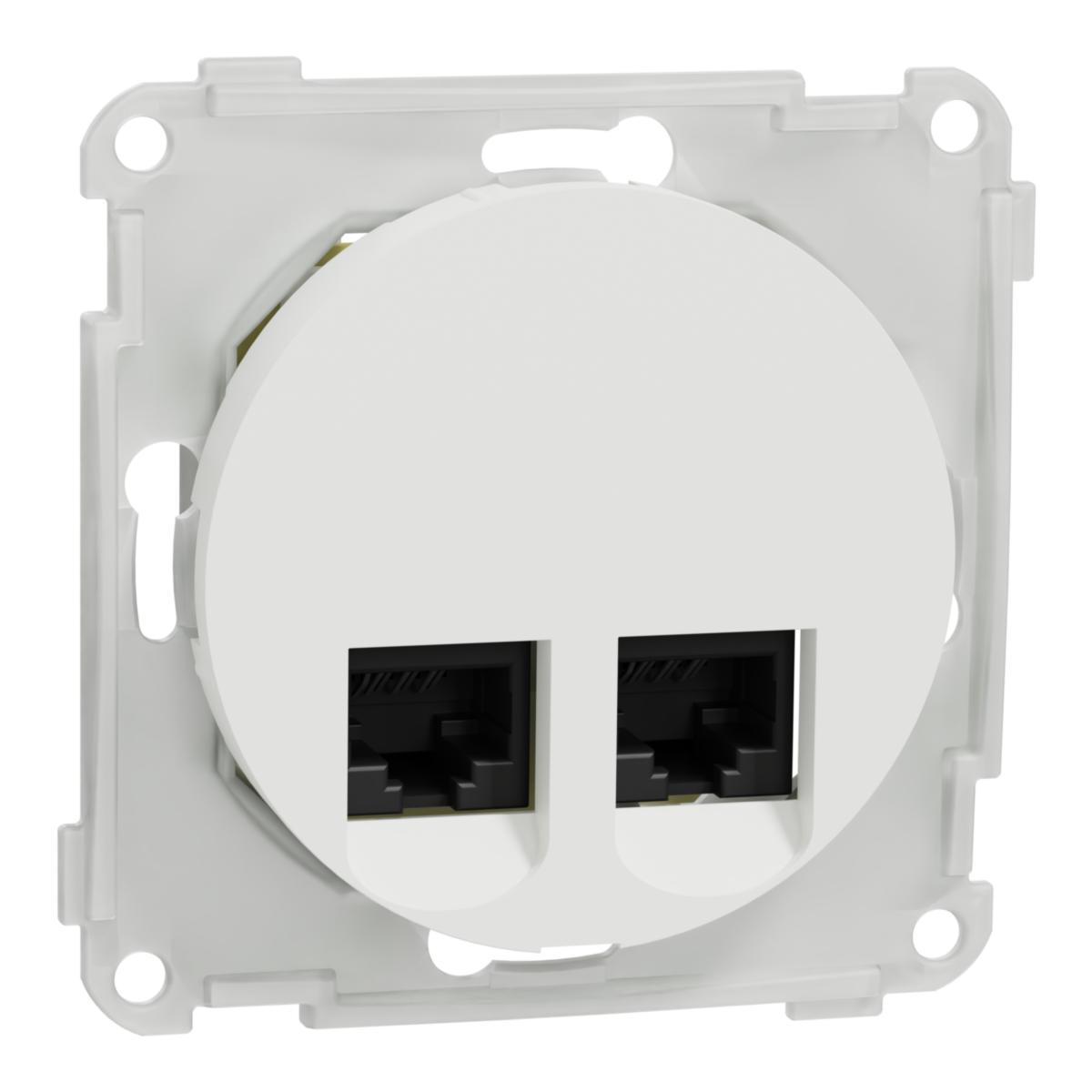 Datauttag kat 6 UTP, Elko One - DATAUTTAG 2X8 KAT 6 UTP ONE RV RENVIT EKO50115