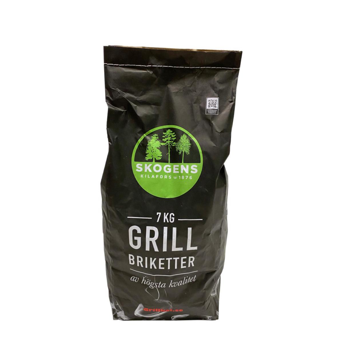 Grillbriketter Skogens - GRILLBRIKETTER SKOGENS 7 KG