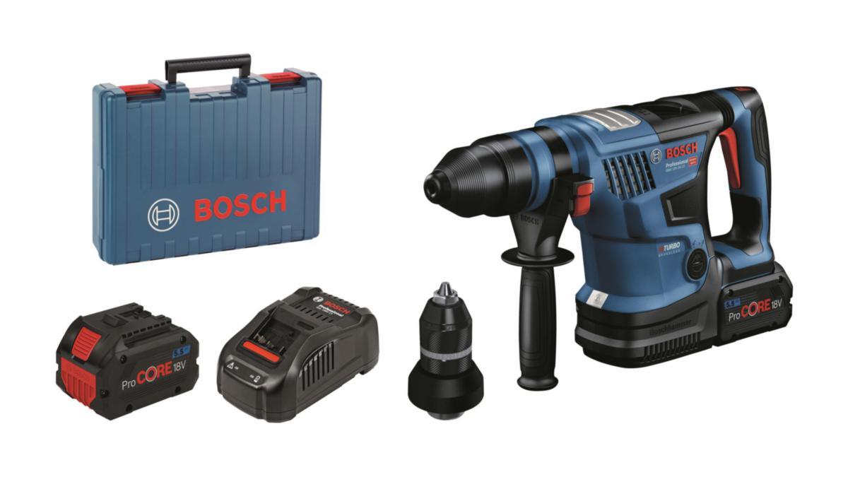 Borrhammare Bosch GBH 18V-34 CF - BORRHAMMARE BOSCH GBH 18V-34CF 2X8,0 AH PROCORE 5,8 J