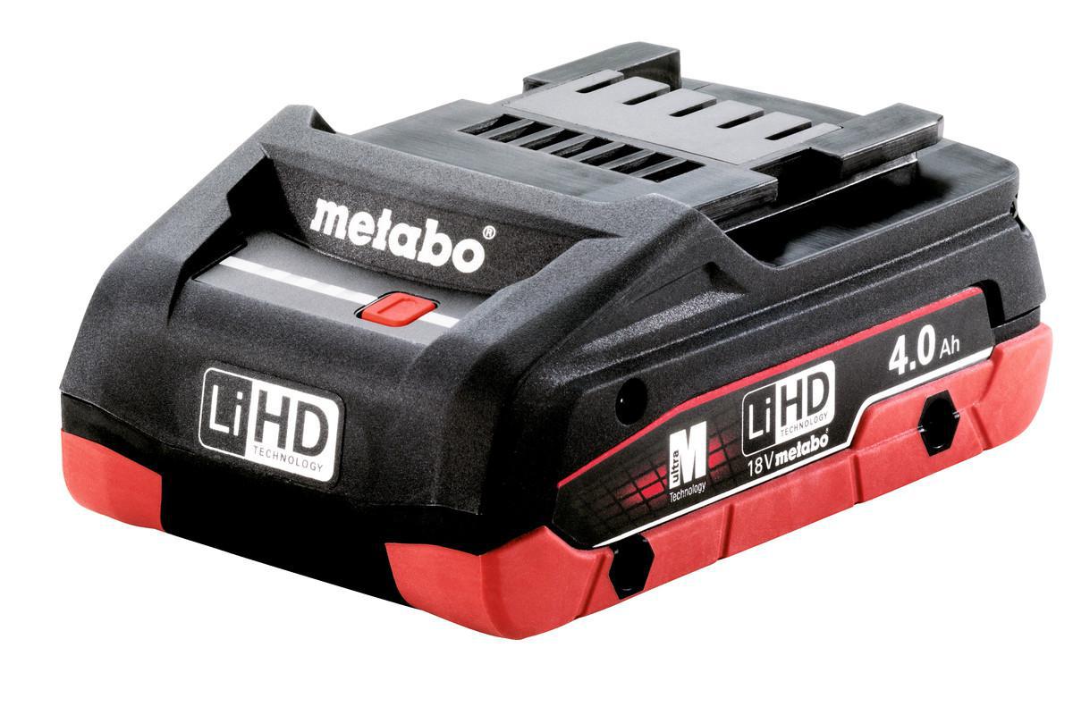 Batteri Metabo 18 V LiHD - BATTERI METABO 18V 4AH LIHD SLIDE
