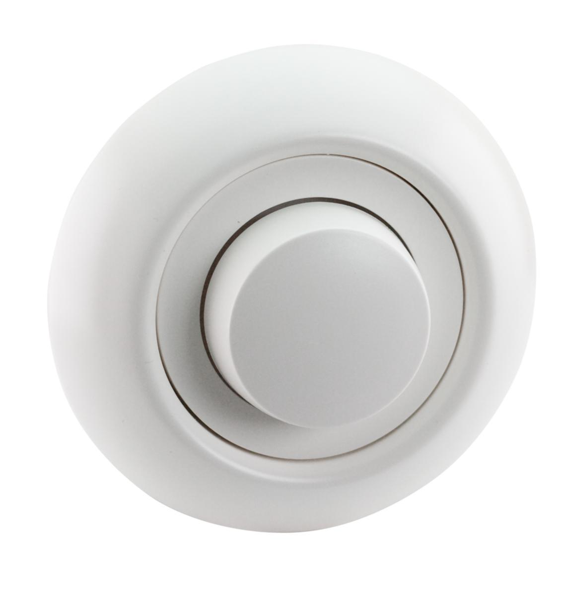 Universaldimmer för LED, glödljus, halogenlampor 230 V, lågvoltshalogen, Renova, 4-400 W, Schneider - DIMMER LED UNI 400W RENOVA VIT SCHNEIDER
