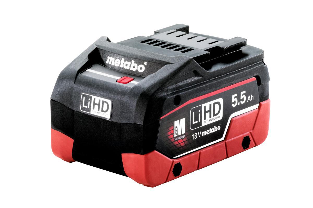 Batteri Metabo 18 V LiHD - BATTERI METABO 18V 5,5AH LIHD SLIDE