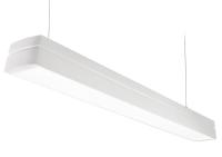 Kontorsarmatur LED Facet II Pendlad