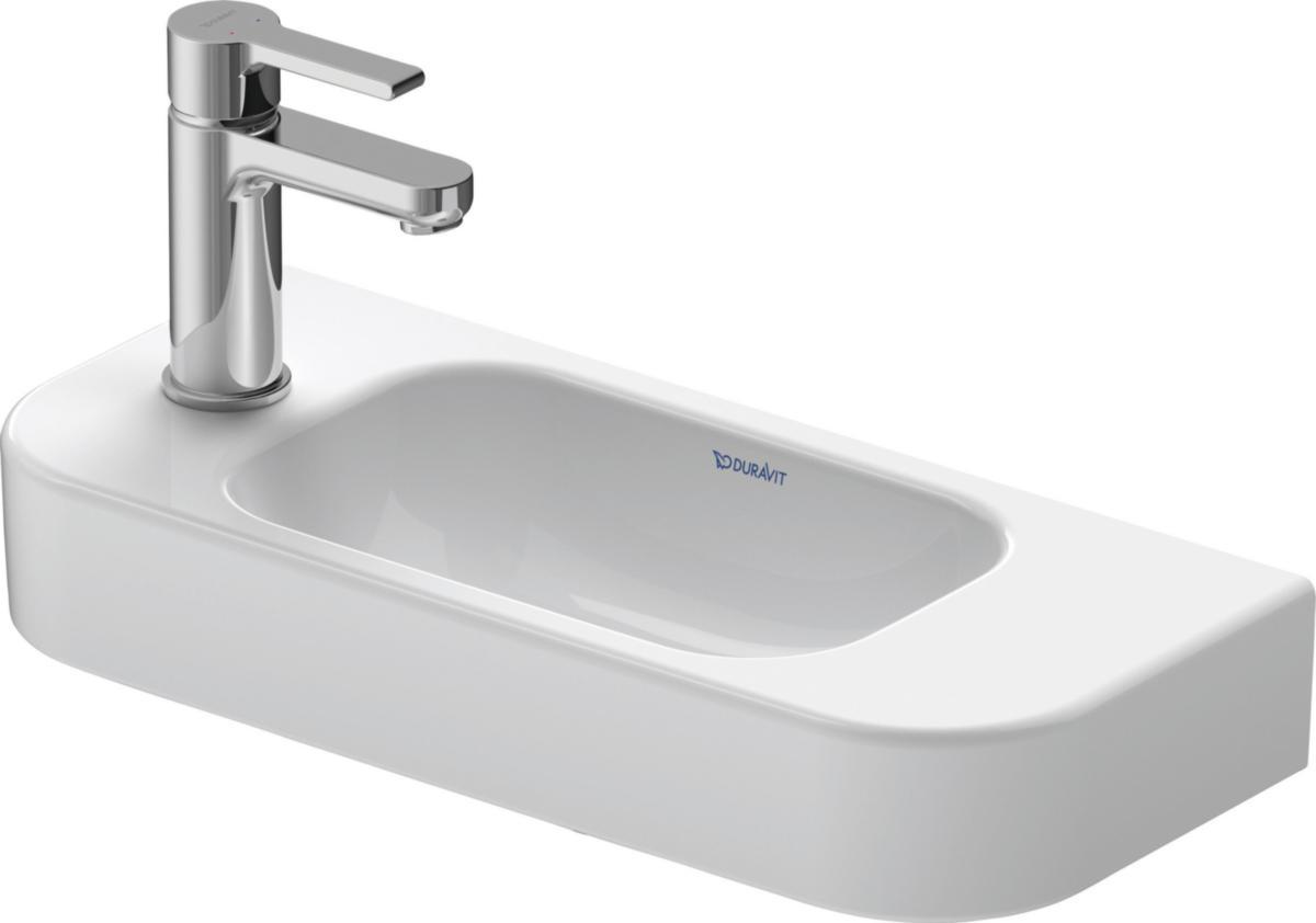 Tvättställ Happy D.2, Duravit - DURAVIT TV.STÄLL HAPPY D.2 650X505 HÅL FÖR EN BLANDARE