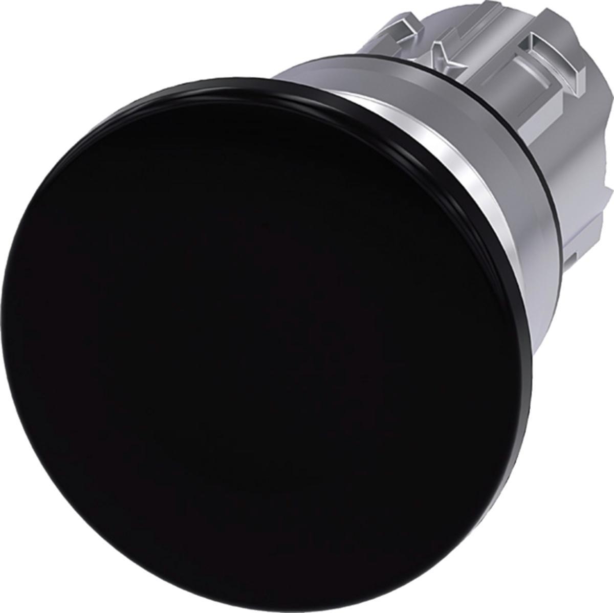 Svamptryckknapp 3SU10 - SVAMPTRYCKKNAPP 40MM SVART 3SU1050-1BD10-0AA0