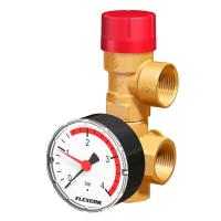 Armatursats 2-50 liter, tillbehör till expansionskärl A-Flex