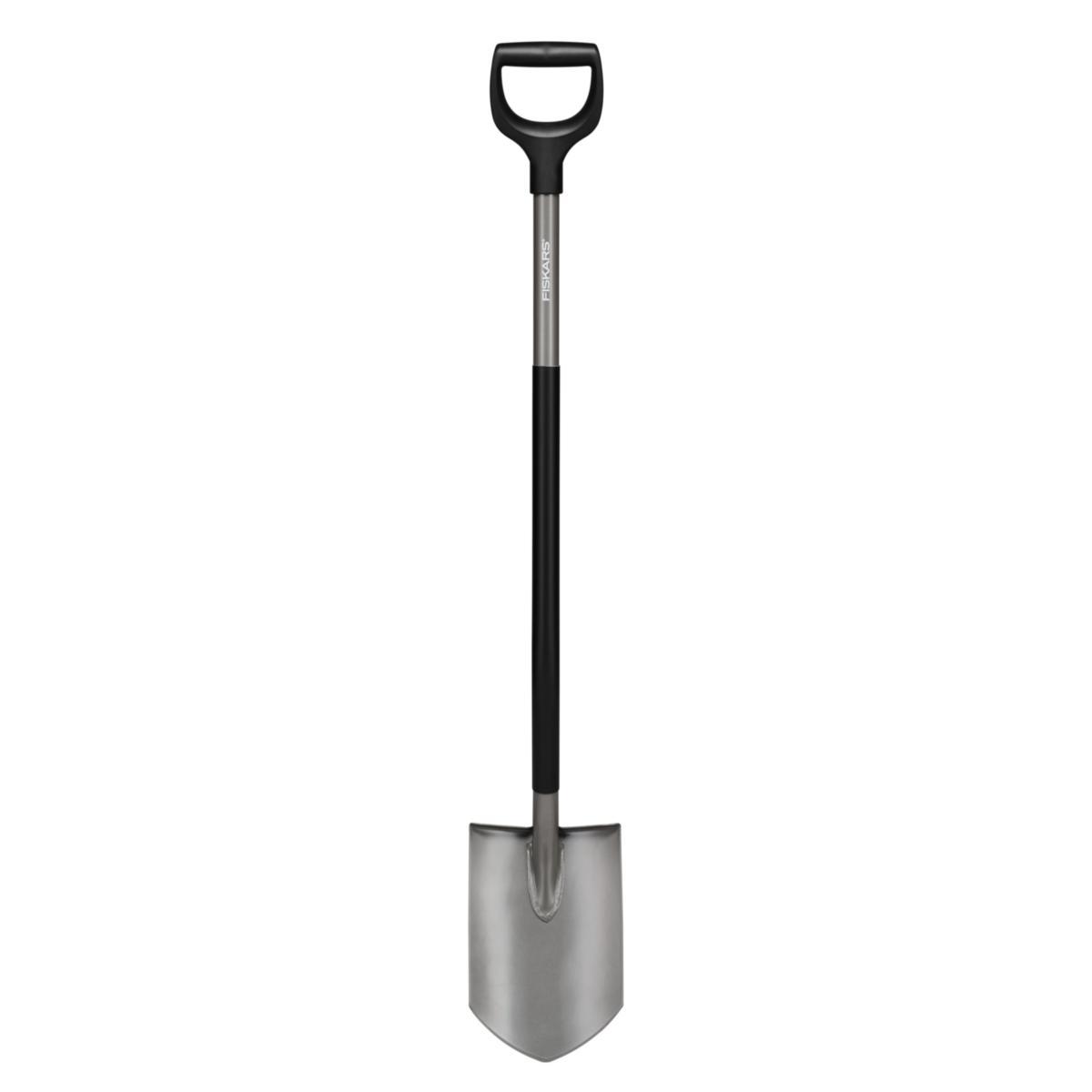 Spade Fiskars Ergonomic™ spetsig grå - SPADE FISKARS ERGONOMIC SPETSIG GRÅ