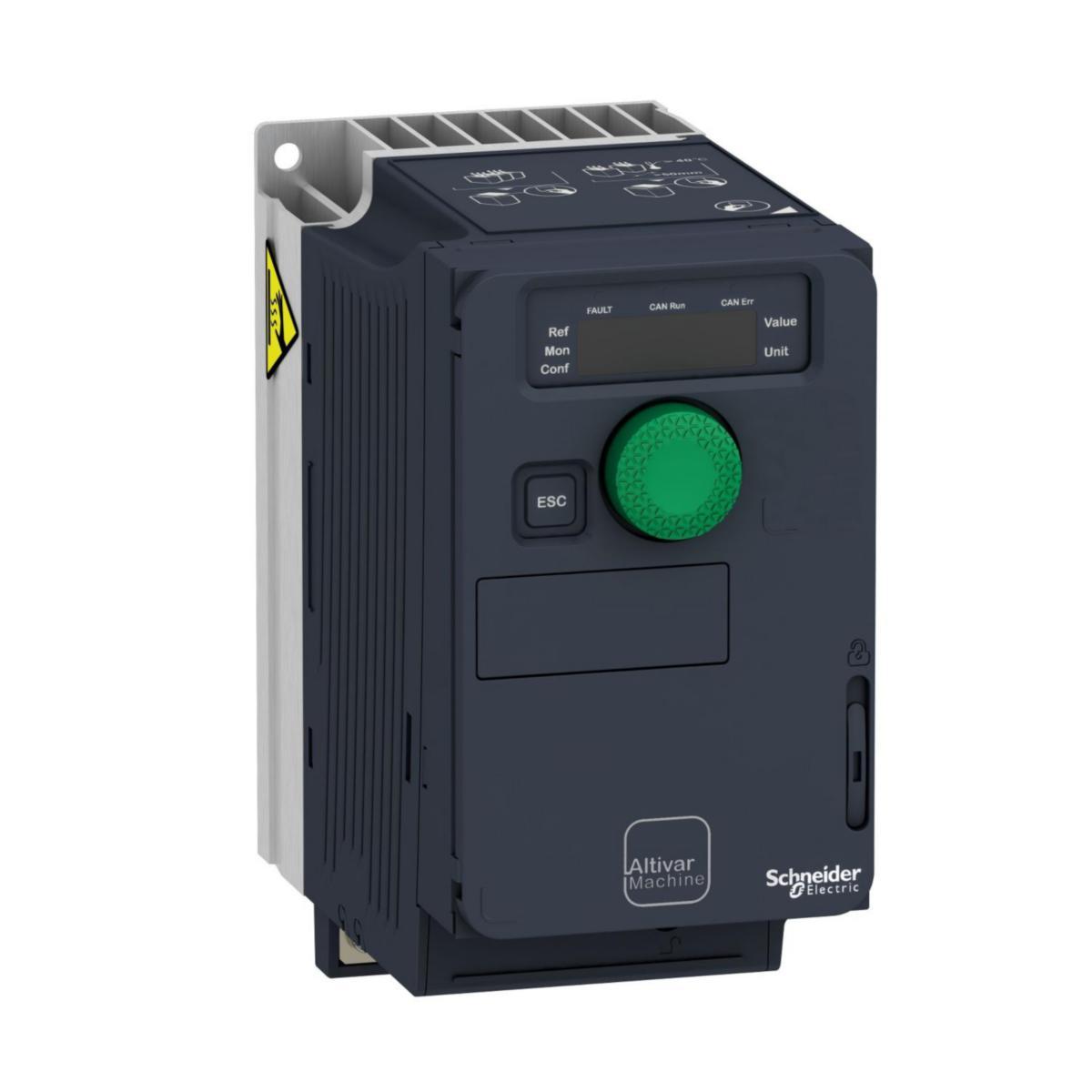 Frekvensomriktare Altivar Machine 320 Kompakt - FREKV OMR 0.37KW 230V 1-FAS ATV320U04M2C