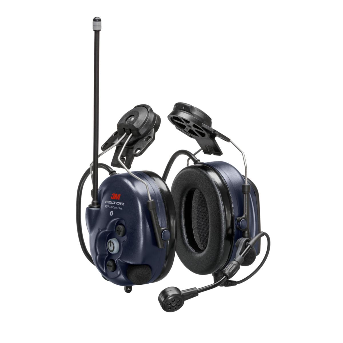 Hörselkåpa 3M Peltor WS LiteCom Plus PMR 446 - HÖRSELKÅPA PELTOR LITECOM PLUS HJÄLM PMR446 MT73H7P3E4410WS6E