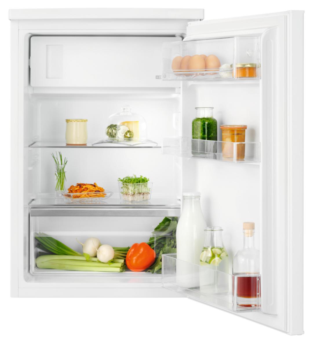 Kylskåp, 85 cm, med frysfack, OptiSpace - KYLSKÅP M FRYSFACK 85 CM HÖGER VIT LXB1SE11W0 ELECTROLUX
