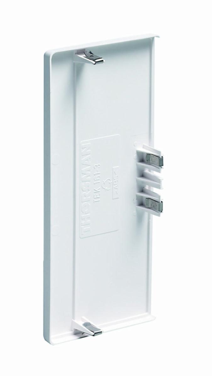 Ändstycke för Installationskanal NPT-123 - ÄNDSTYCKE TTI-ES 123 VIT