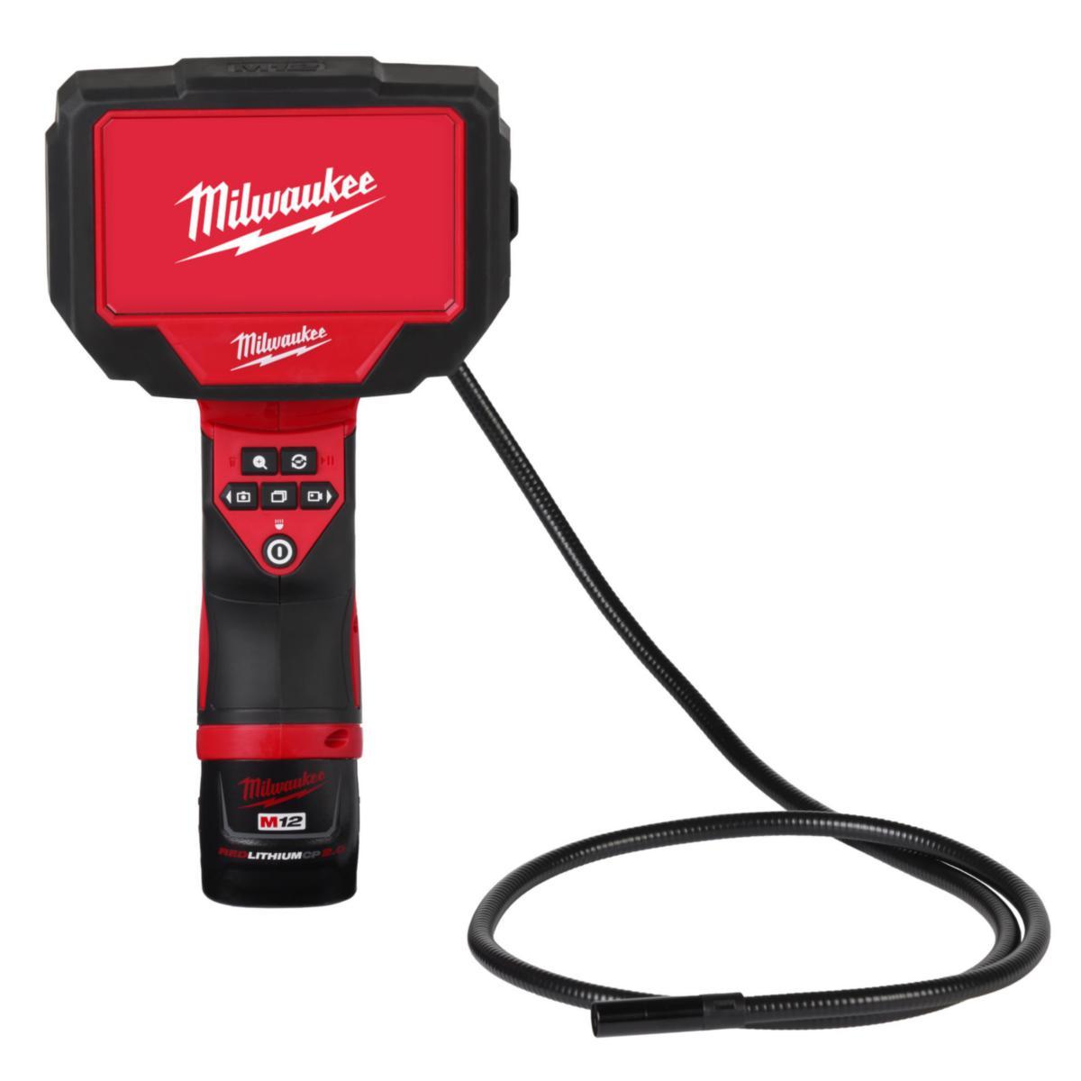 Inspektionskamera Milwaukee M12 360IC12-201C - INSPEKTIONSKAMERA MILWAUKEE M12 360IC12-201C, 1X2,0AH,LADD