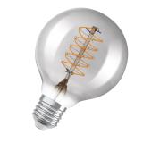 LED-lampa Vintage 1906, Glob, Smoke, dimbar