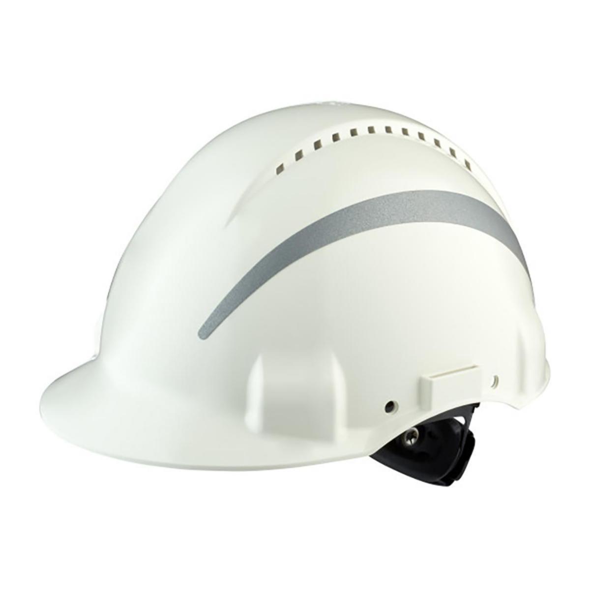 Skyddshjälm 3M G3000NUV-R Uvicator - SKYDDSHJÄLM G3000 VIT 3M UVICATOR