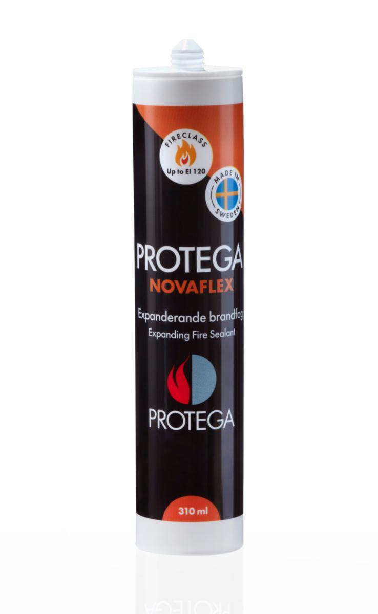 Brandfogmassa Novaflex - BRANDFOGMASSA NOVAFLEX PROTEGA 310 ML GRÅ