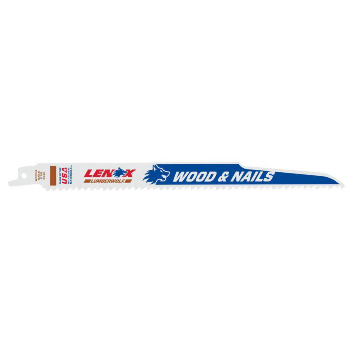 Tigersågblad Lenox 156R/656R/956R - TIGERSÅGBLAD LENOX 956R 225MM-6T BIM 5-PACK