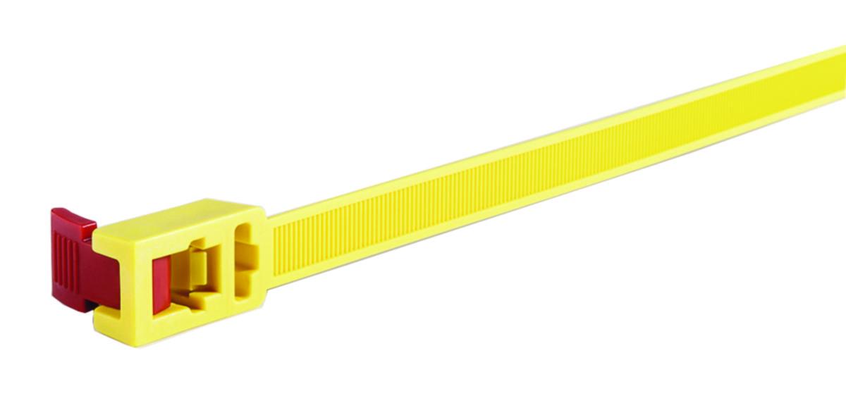 Buntband SpeedyTie, öppningsbart - BUNTB SPEEDY 750X13 GULT(5) RRTT750HR NX900 (5pack)