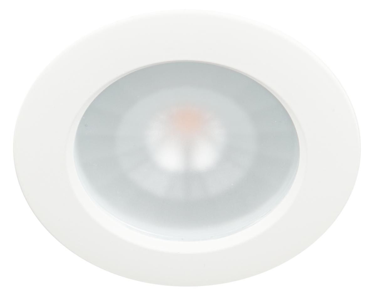 Downlight LED, låg, 3,2 W, dimbar, 1202 Smart, Hide-a-Lite - DOWNL LED SMART 3.2W VIT 3000K IP44 HIDE-A-LITE