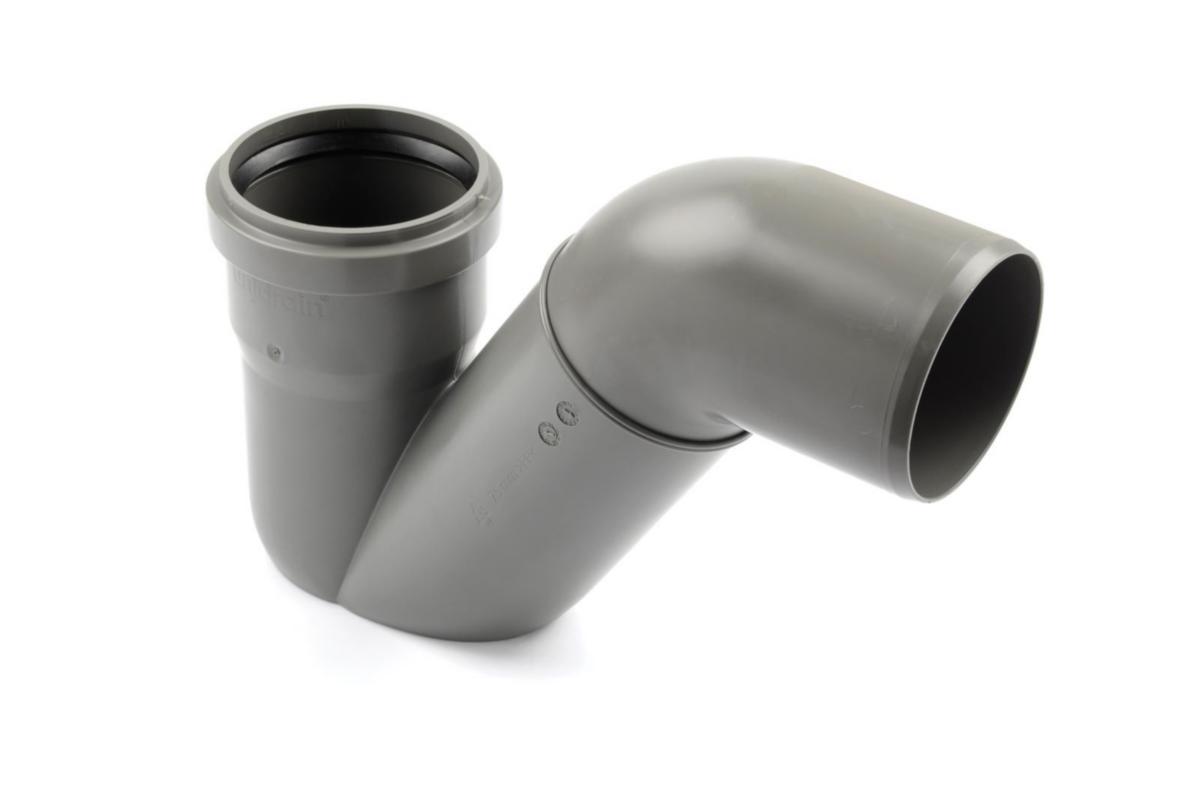 Vattenlås 1850 Unidrain, Jafo - P-VATTENLÅS M Ø75MM SIDOUTLOPP KAN ROTERAS 360°UNIDRAIN 1850