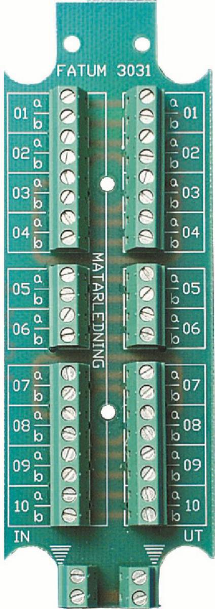 Teleplint 10 par, skruv/skruv - TELEPLINT 10 PAR SKRUV/SKRUV Fatum Modul