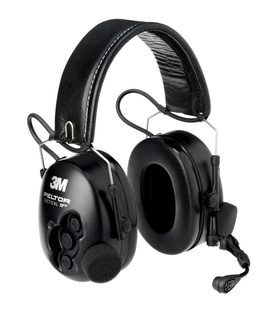 Hörselkåpa 3M Peltor Tactical XP Flex - HÖRSELKÅPA TACTICAL XP BYGEL 3M PELTOR FLEX MED HJÄSSBYGEL