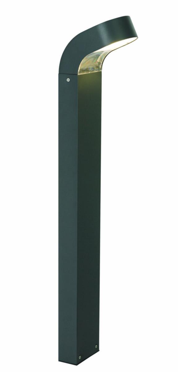 Pollare Molde, Norlys - POLLARE MOLDE LED 13W GRAFIT MOLDE 800LM 3000K