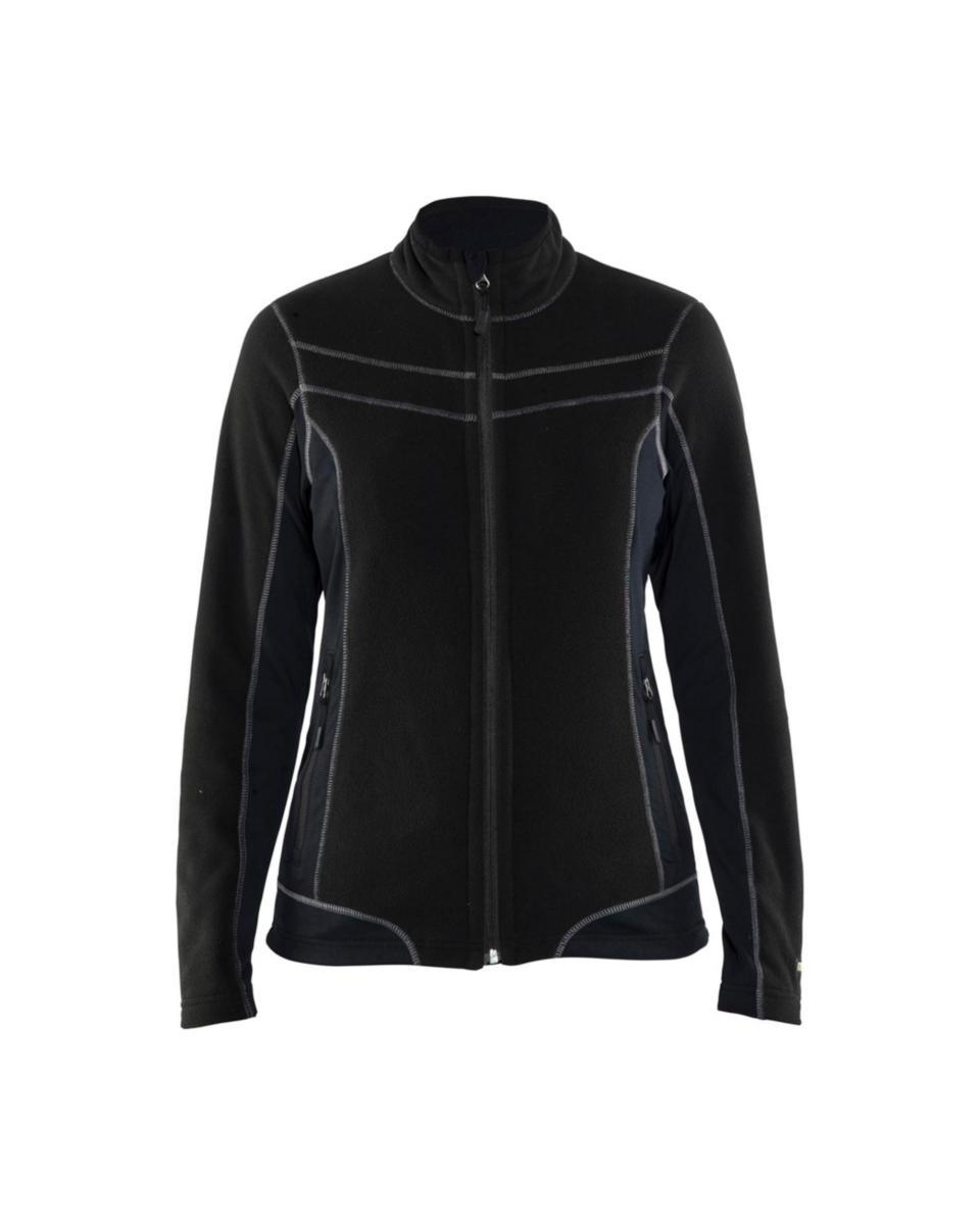 Fleecejacka Blåkläder 4924-1010 Dam - FLEECEJACKA BLK 4924-1010 SVAR DAM STL 3XL