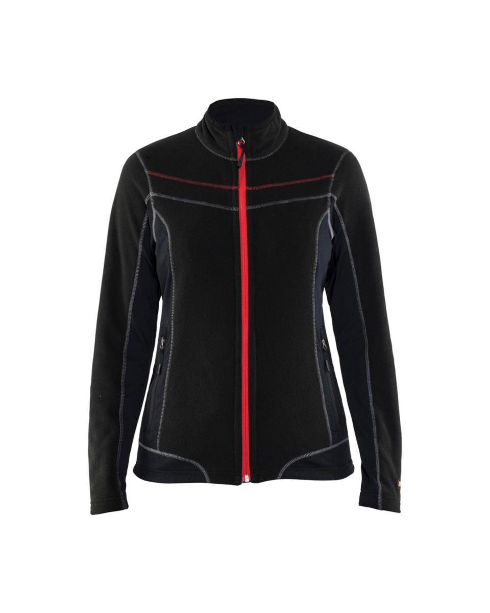 Fleecejacka Blåkläder 4924-1010 Dam - FLEECEJACKA BLK 4924-1010 SVAR DAM STL 3XL