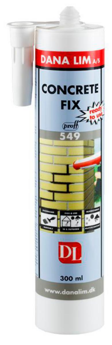 Fogmassa Dana 549 Concrete Fix - FOGMASSA CONCRETE FIX DANA 549 300ML