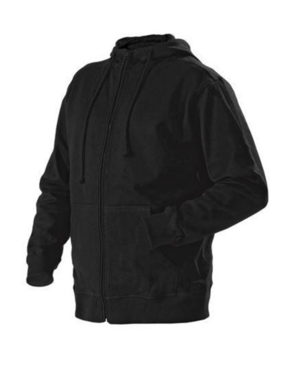 Huvtröja Blåkläder 3366-1048 - HUVTRÖJA BLK 3366-1048 HELZIP SVART STL XS