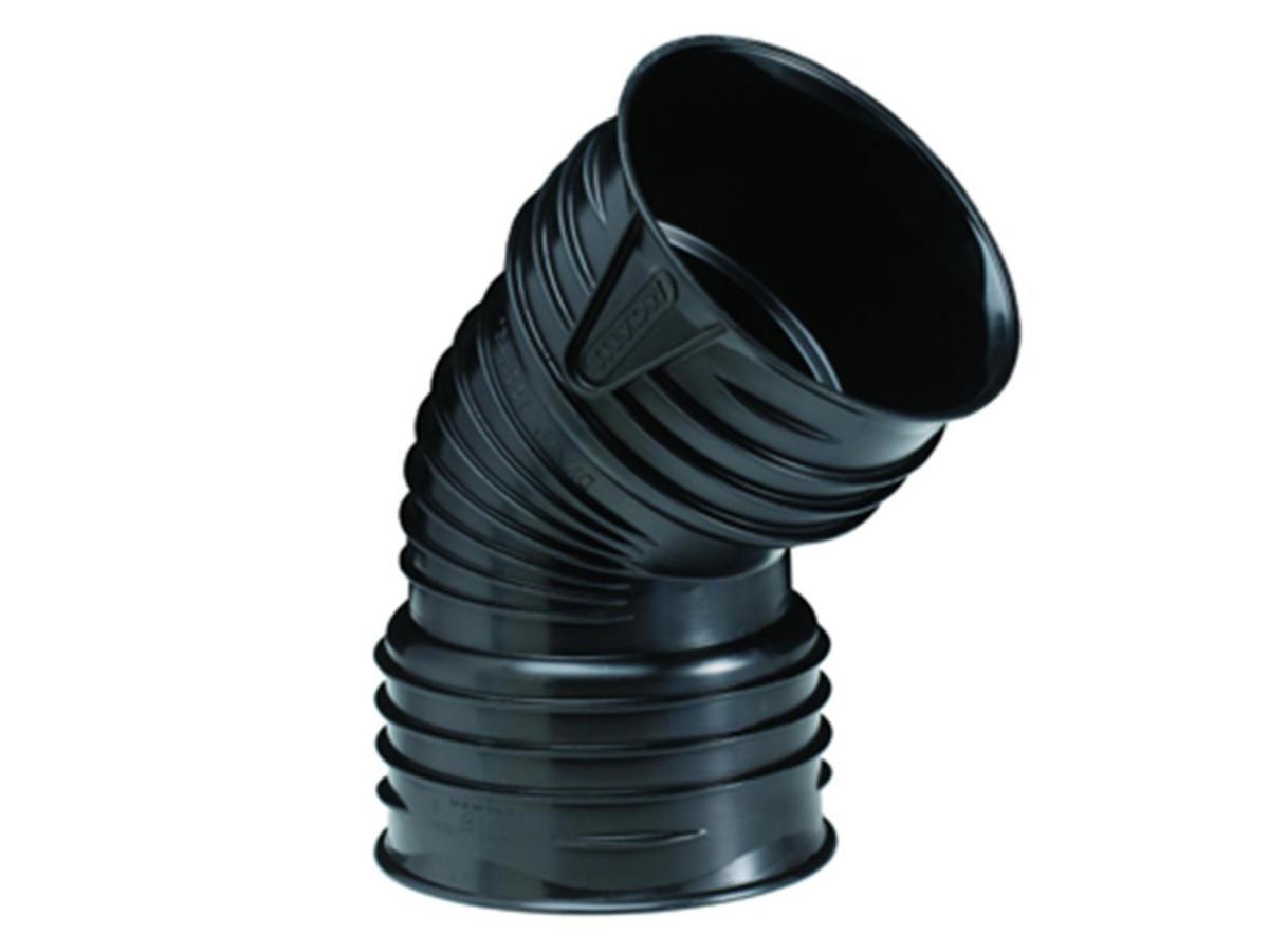 X-Stream Böj 45˚ 2 muffar, Wavin - 400x45GR BÖJ DV X-STREAM WAVIN PBB.55