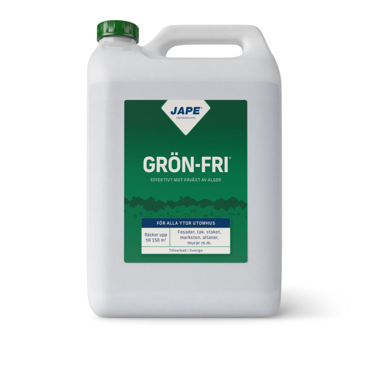 Rengöringsmedel Grön-Fri Biocid - BEKÄMPNINGSMEDEL GRÖN-FRI 5L BIOCID