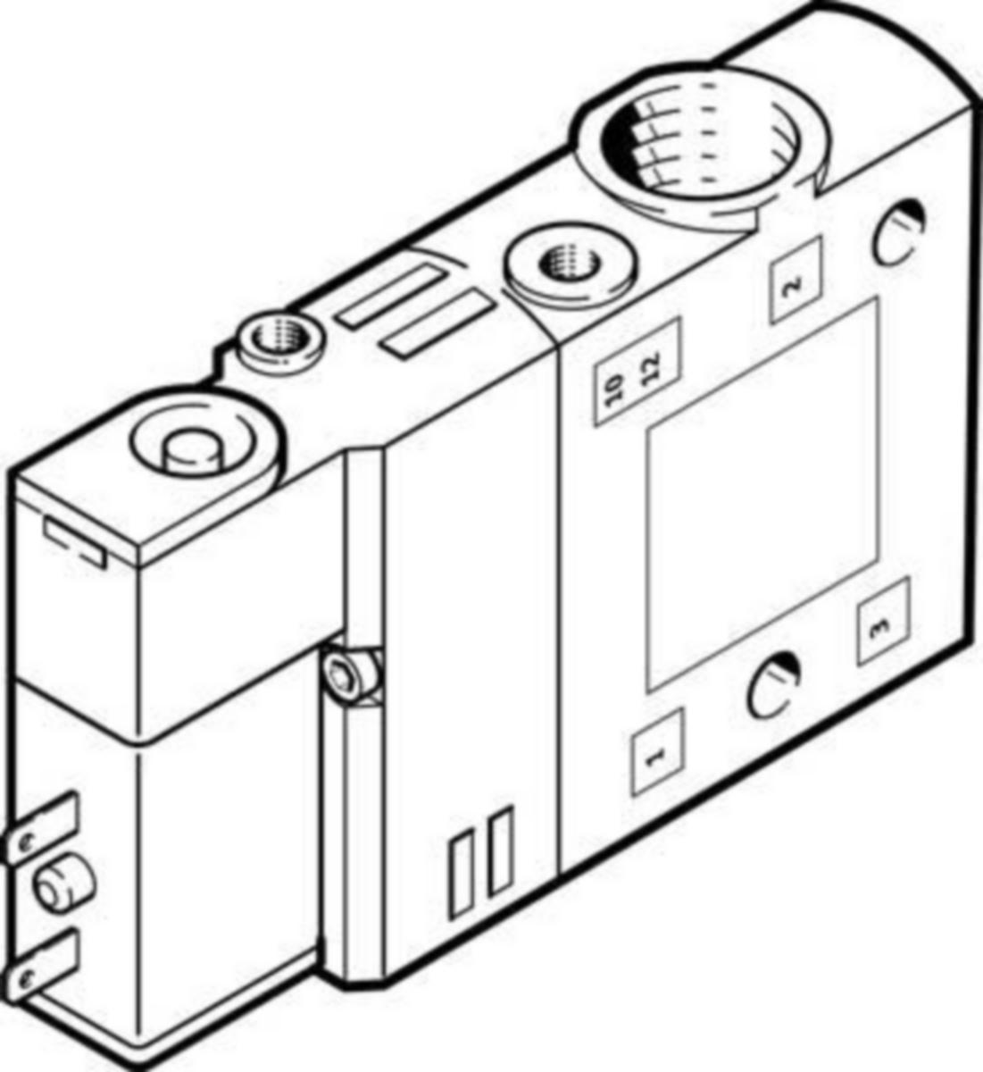 Magnetventil Festo - CPE - 3OL - MAGNETVENTIL FESTO CPE10 CPE10-M1BH-3OL-M7