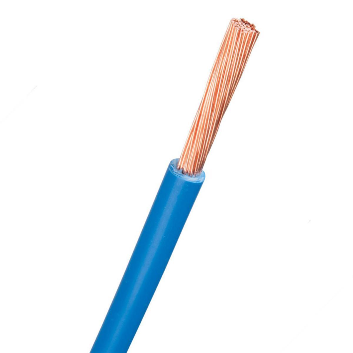 Kopplingskabel RK (H07V-K) 750V 25-70mm² - RK 50 450/750V BLÅ (*0)           11363298-004-00
