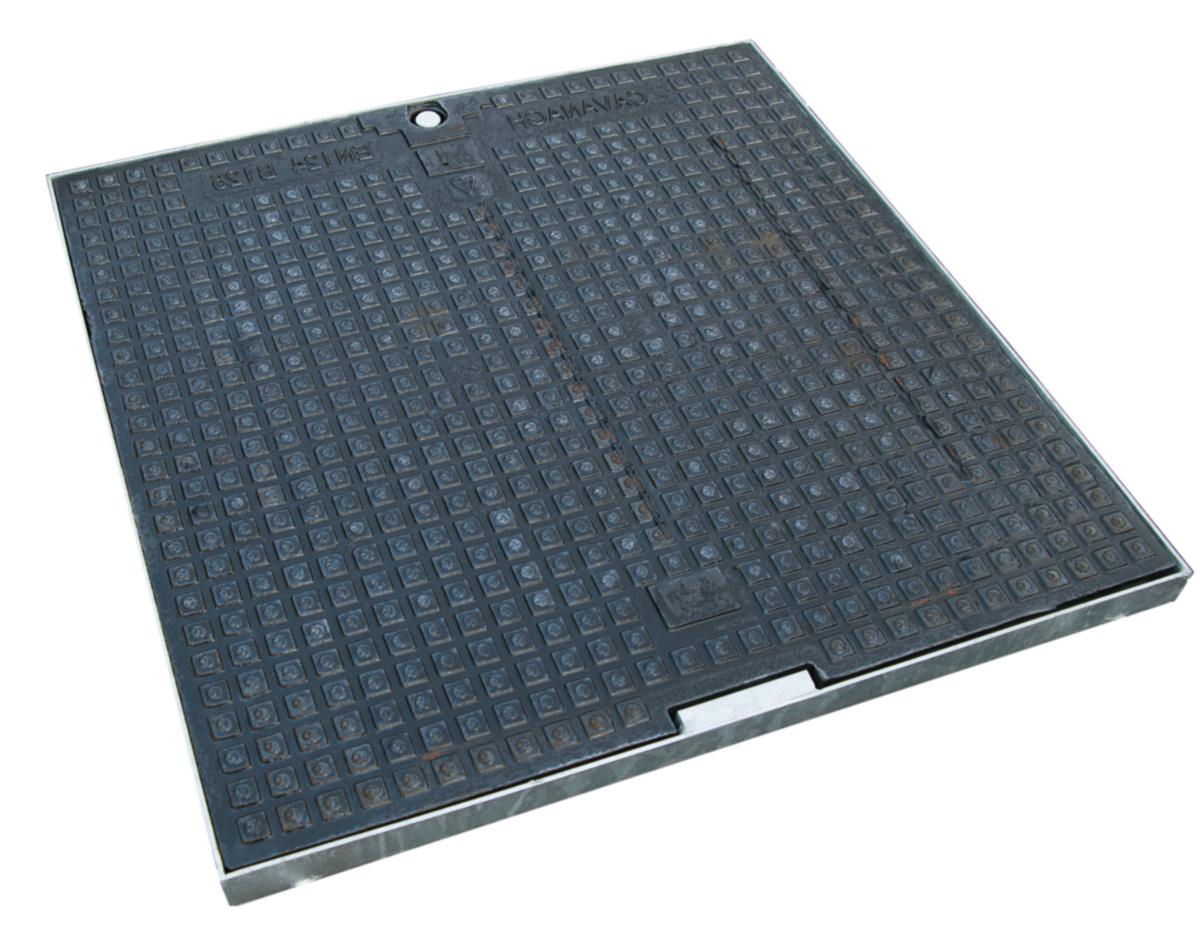 Lock till Kabelbrunn FF6060 - GJUTJÄRNSLOCK FF6060 B125 